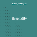 Sunday Service - Hospitality 