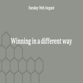 Sunday Service - Winning in a different way