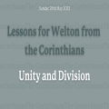 Sunday Service - Unity & Division
